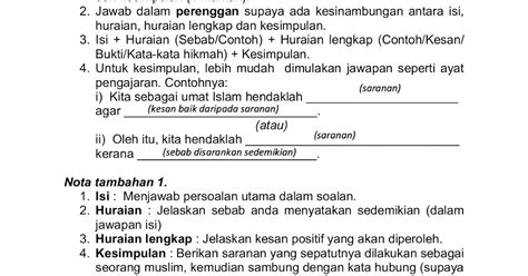 Contoh Soalan Kbat Pendidikan Islam Pt3 2019 Image