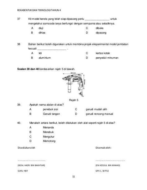 Soalan Rbt Tahun 6 Dengan Jawapan Image